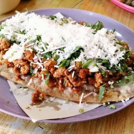 HUARACHE GRANDE CON GUISO