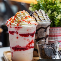 Choco Fresa Frappes