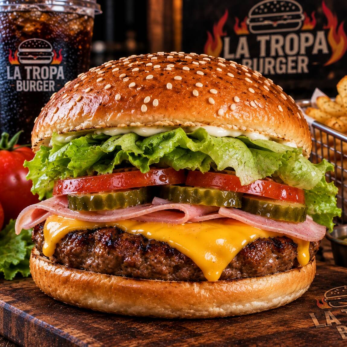 Hamburguesa Sencilla
