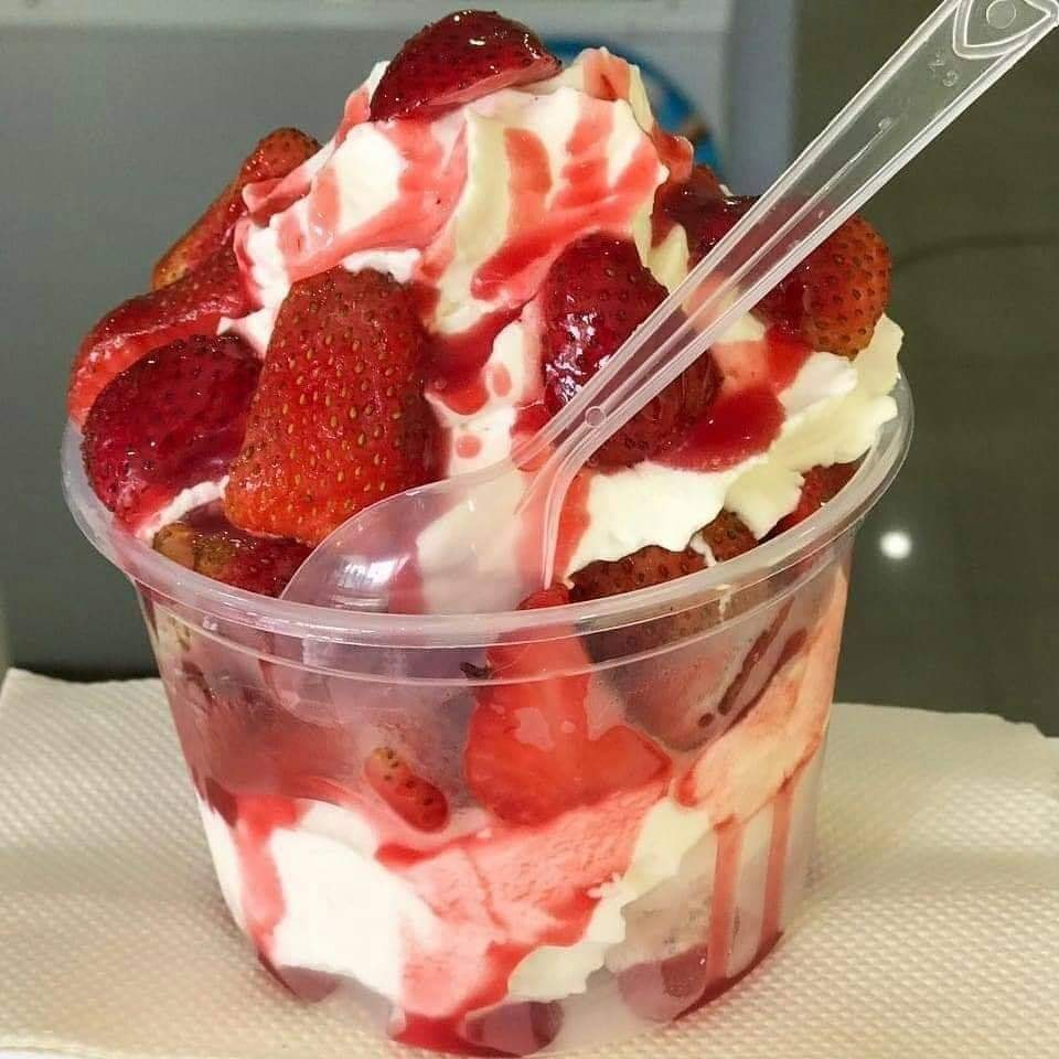 Litro de Fresas con Crema