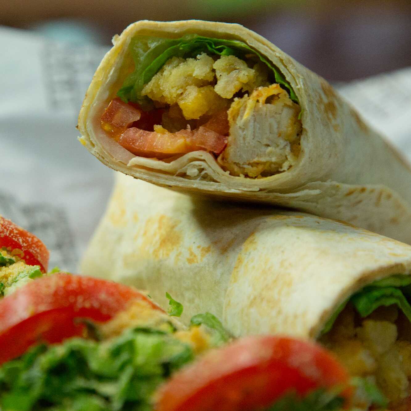 Wrap de pollo