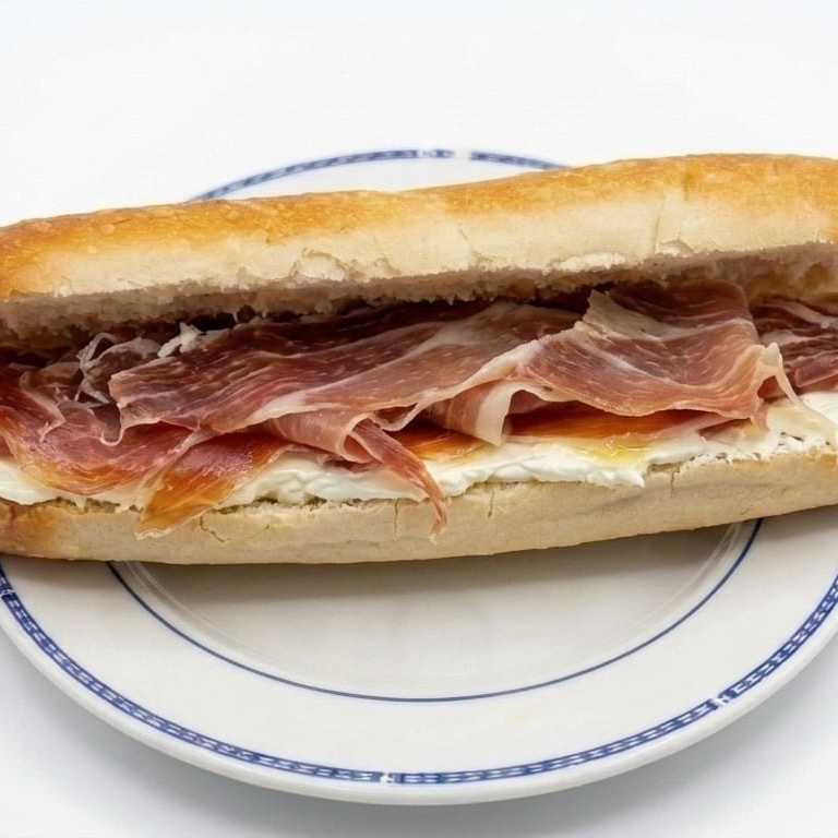 Baguette Jamón Serrano