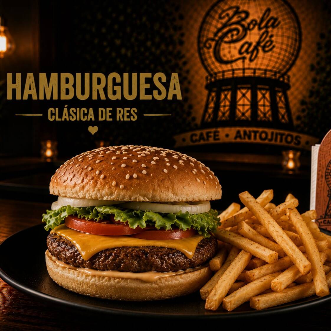 Hamburguesa Clásica