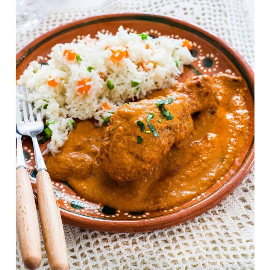 Comida Pollo Encacahuatado