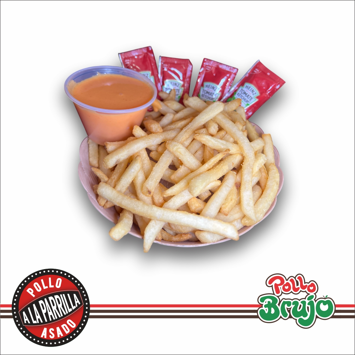 Papas Francesa con Queso