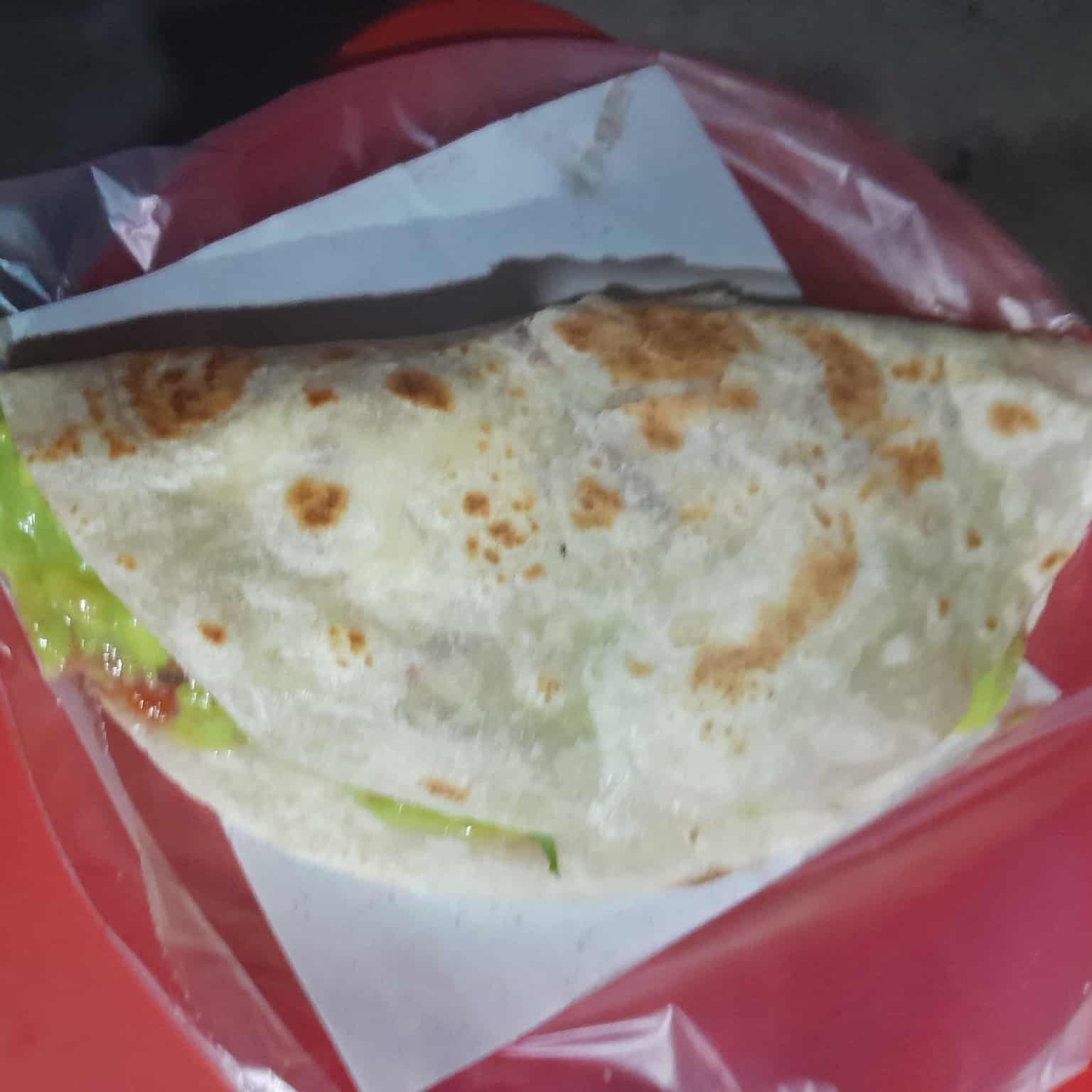 Quesadilla de Harina Grande de Asada