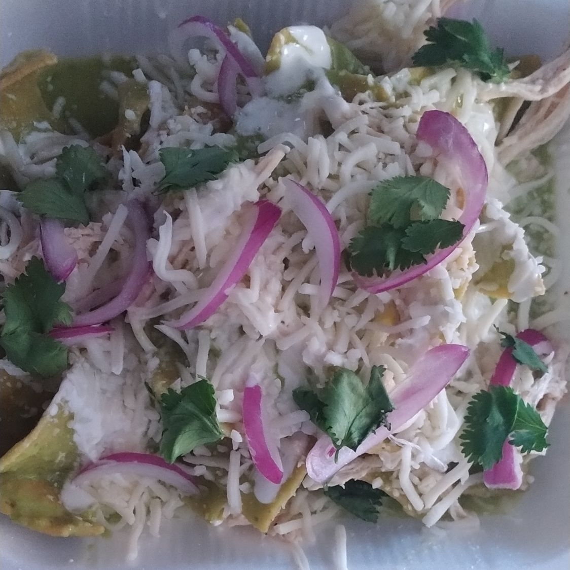 Poblanos c/pollo