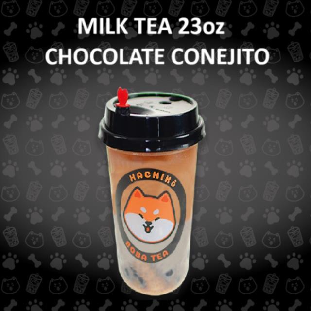 MILK TEA BLACK CHOCOLATE CONEJITO 23OZ