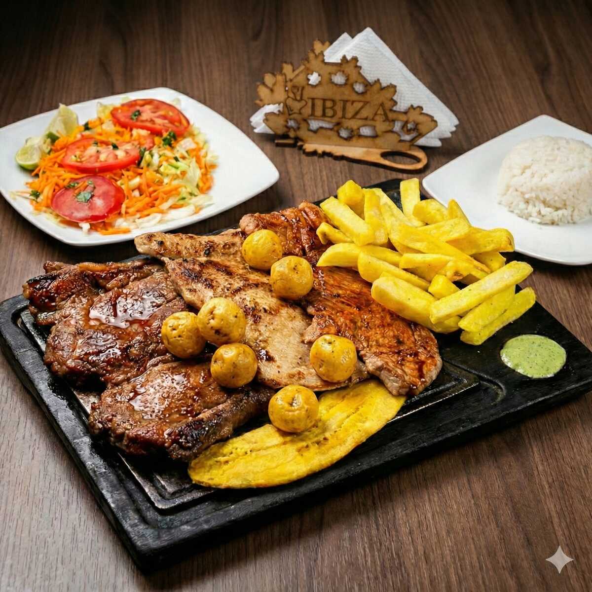 Parrilla Mixta 3 Carnes + Gaseosa 250 Ml