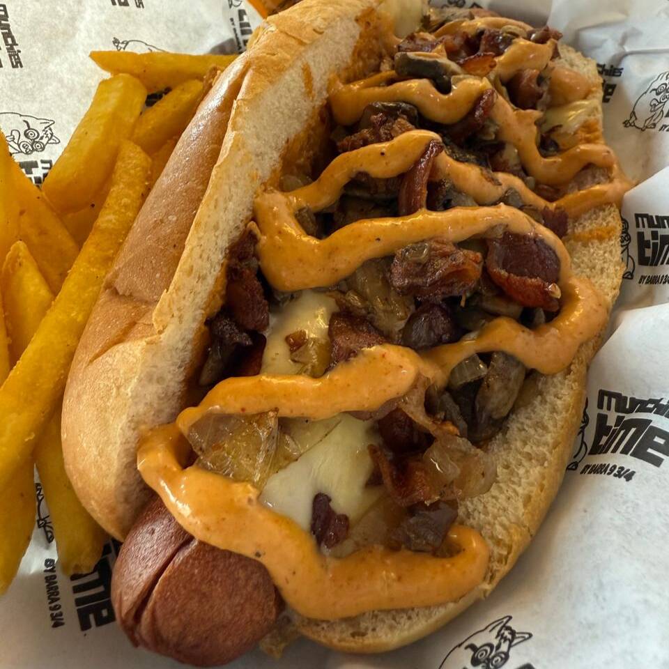 Mushroom Hot Dog
