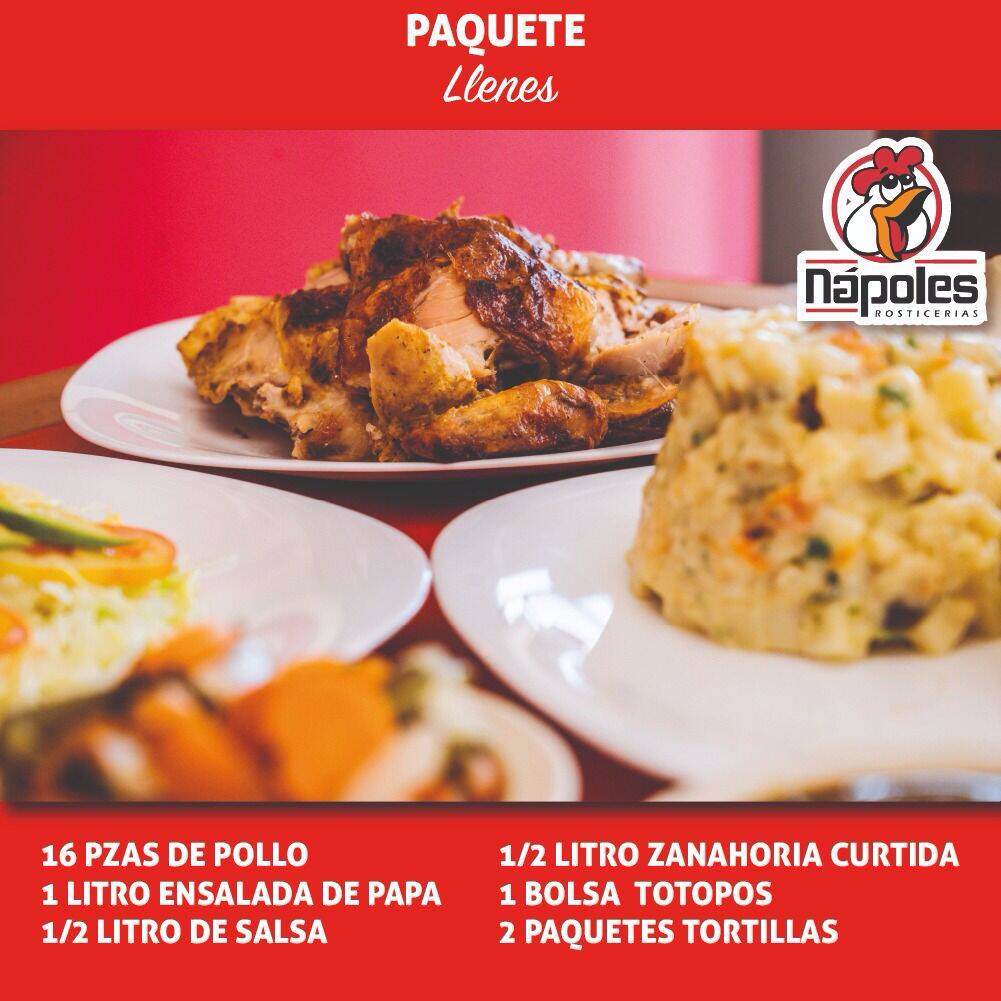 Paquete Llenes 🍗