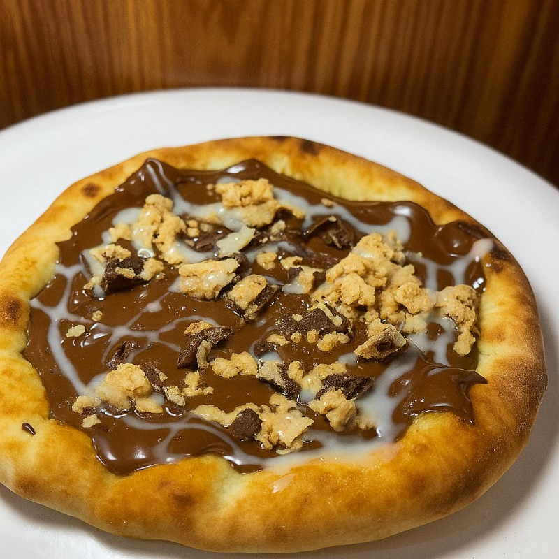 CHOCOLATE AO LEITE, PAÇOCA E LEITE CONDENSADO