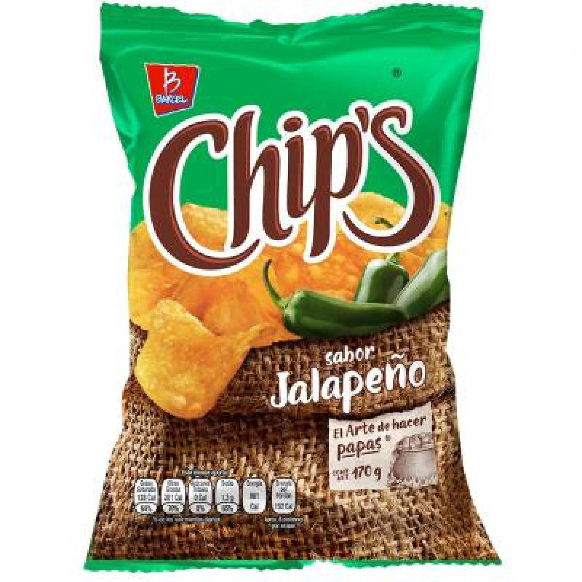 Chips Jalapeño 57g