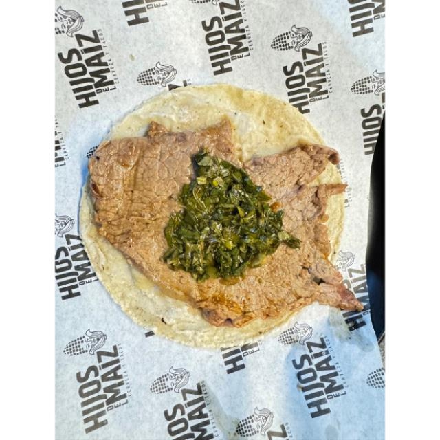 TACO DE BISTEC
