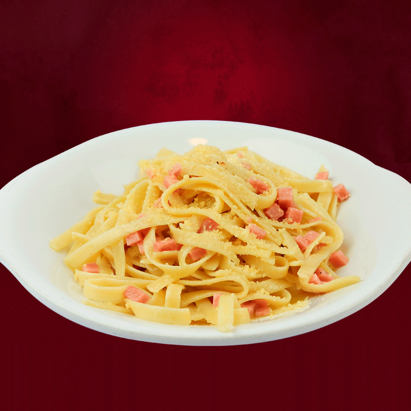Pasta al Burro con Jamón C