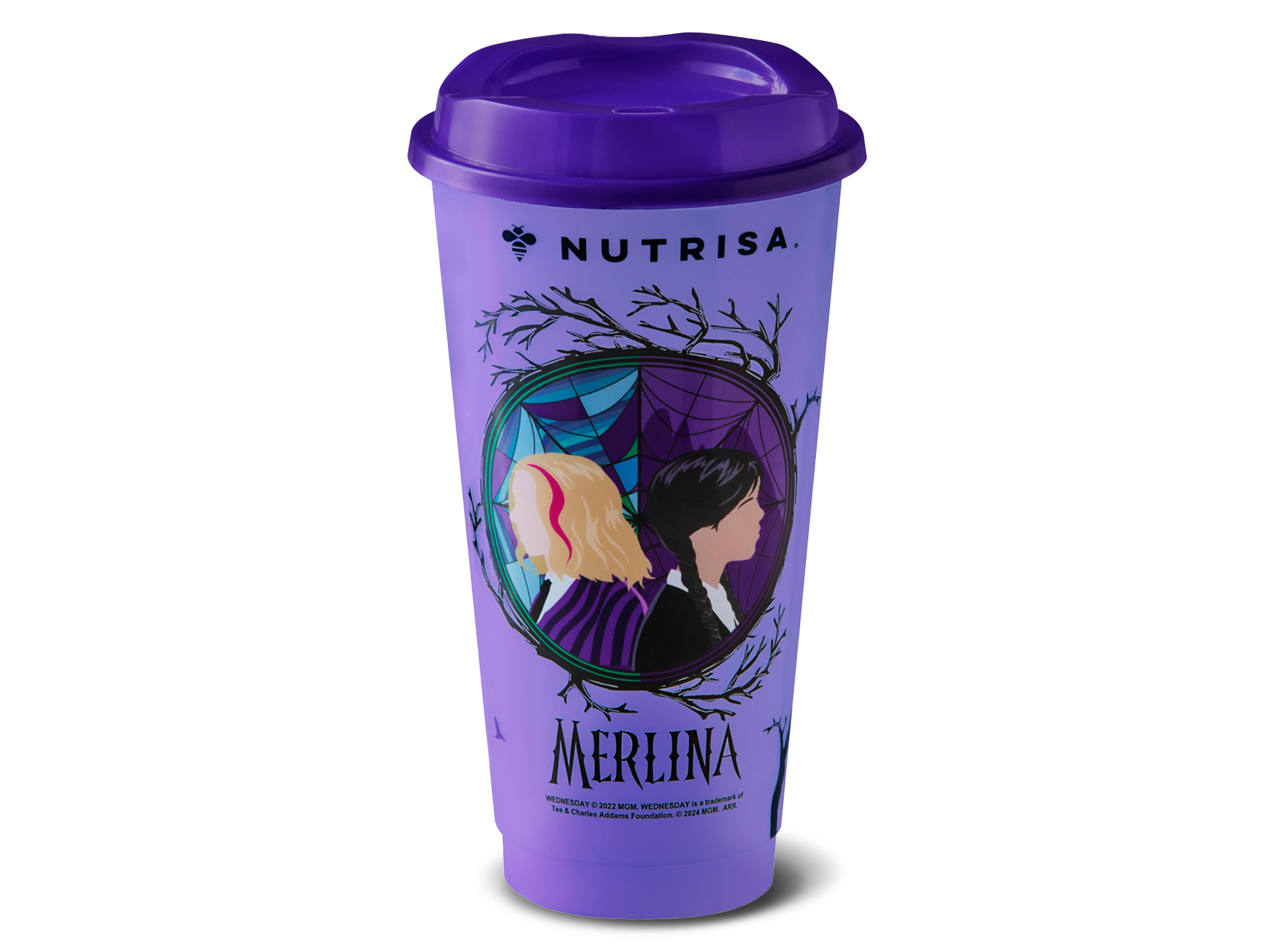 Vaso Melina morado