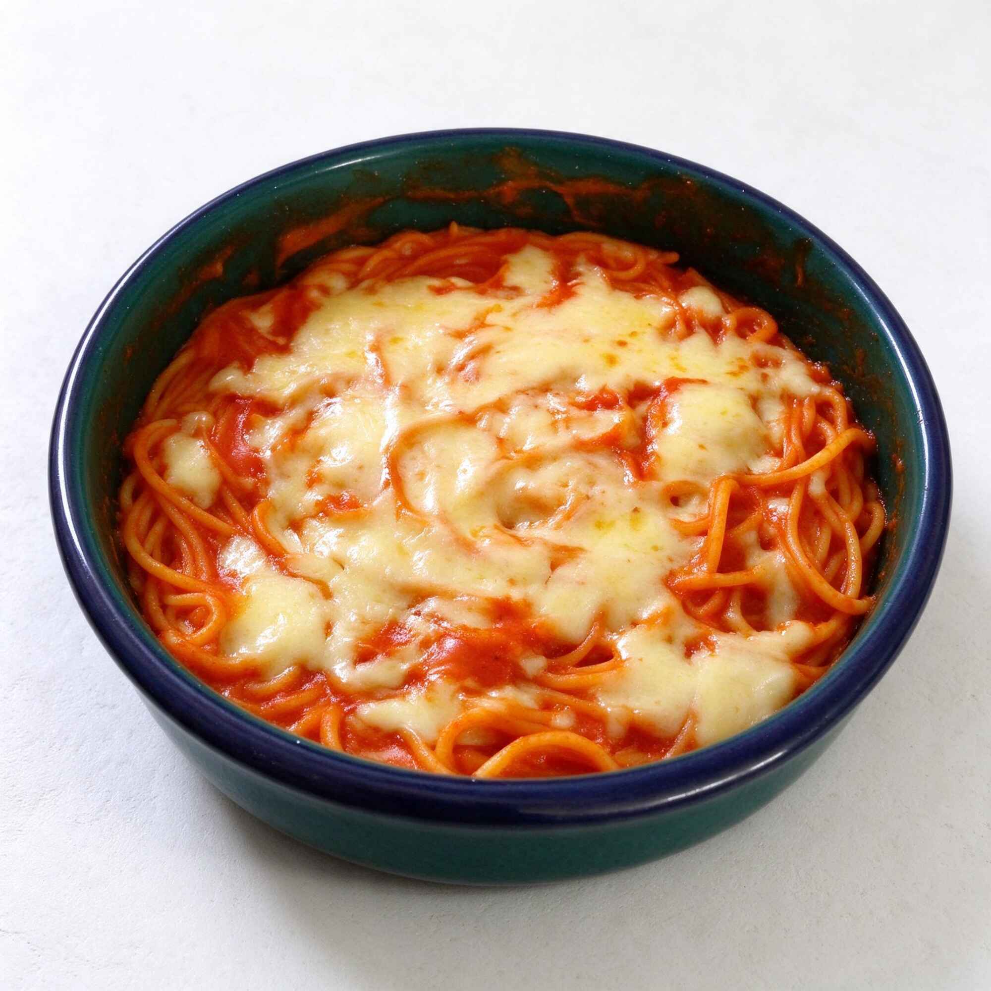 Spaghetti rojo gratinado