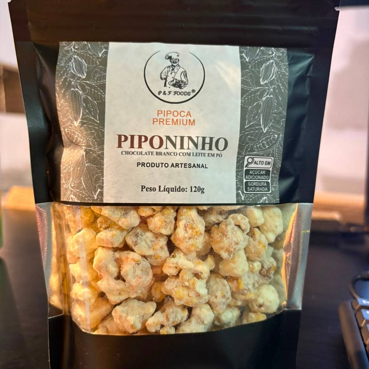 Pipoca Gourmet Sabor leite Ninho