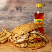 Combo Hamburguesa Media Pechuga a la Parrilla