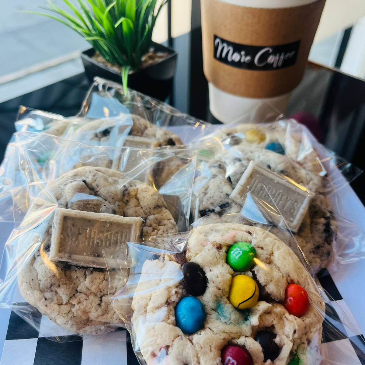 Galleta de m&m's