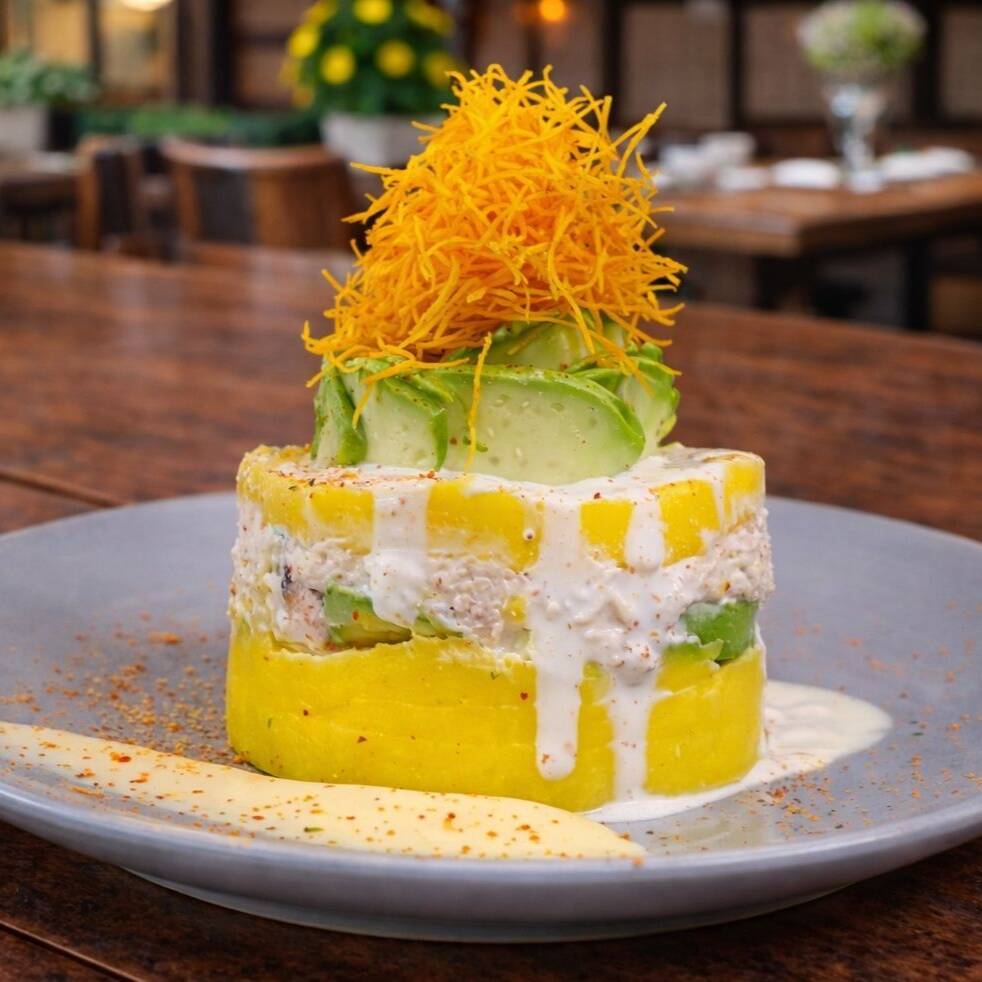 Causa de Pulpa de Cangrejo