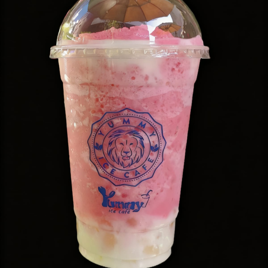 morango vigor com QQ草莓酸奶脆波 600ml