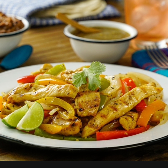 Fajitas de Pollo