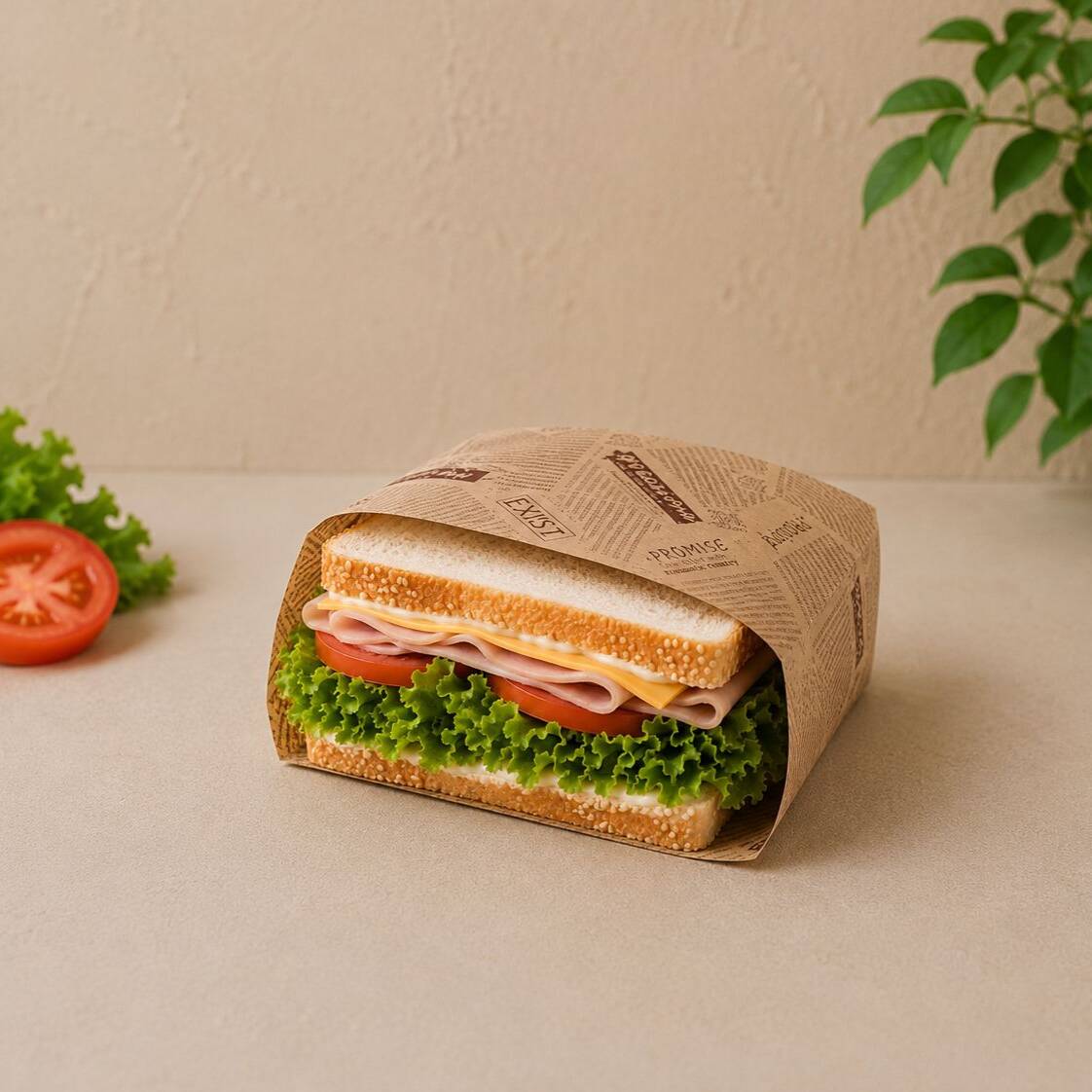 SANDWICH CLASICO PECHUGA DE PAVO