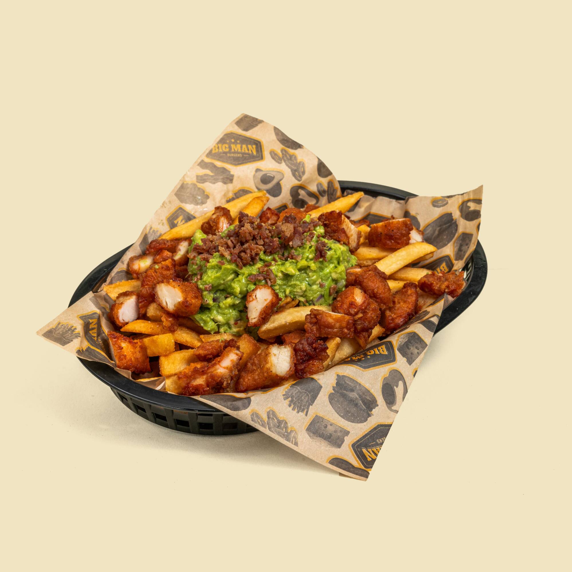 Big chiken fries