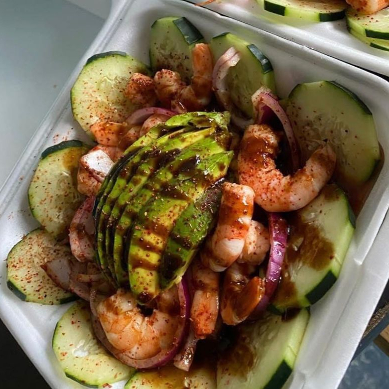 Aguachiles cocidos