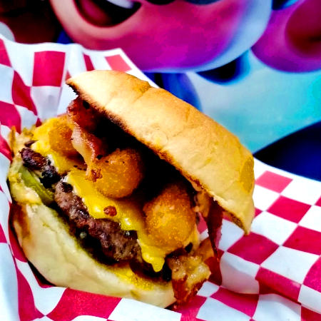 Mario Jalapeño Burger