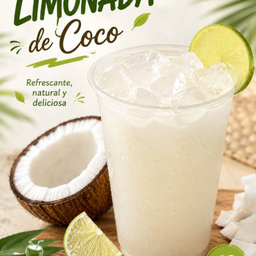 Limonada de coco (12 onzas)