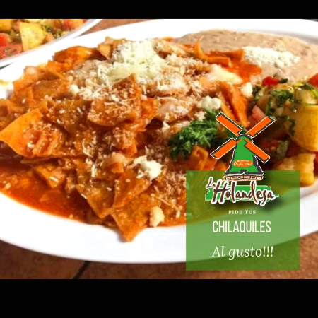 Chilaquiles con Queso