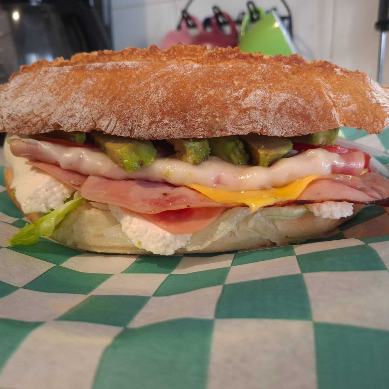 Tortas de Jamón 3 Quesos