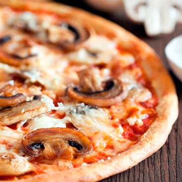 Pizza Extra Grande 19" Champiñones