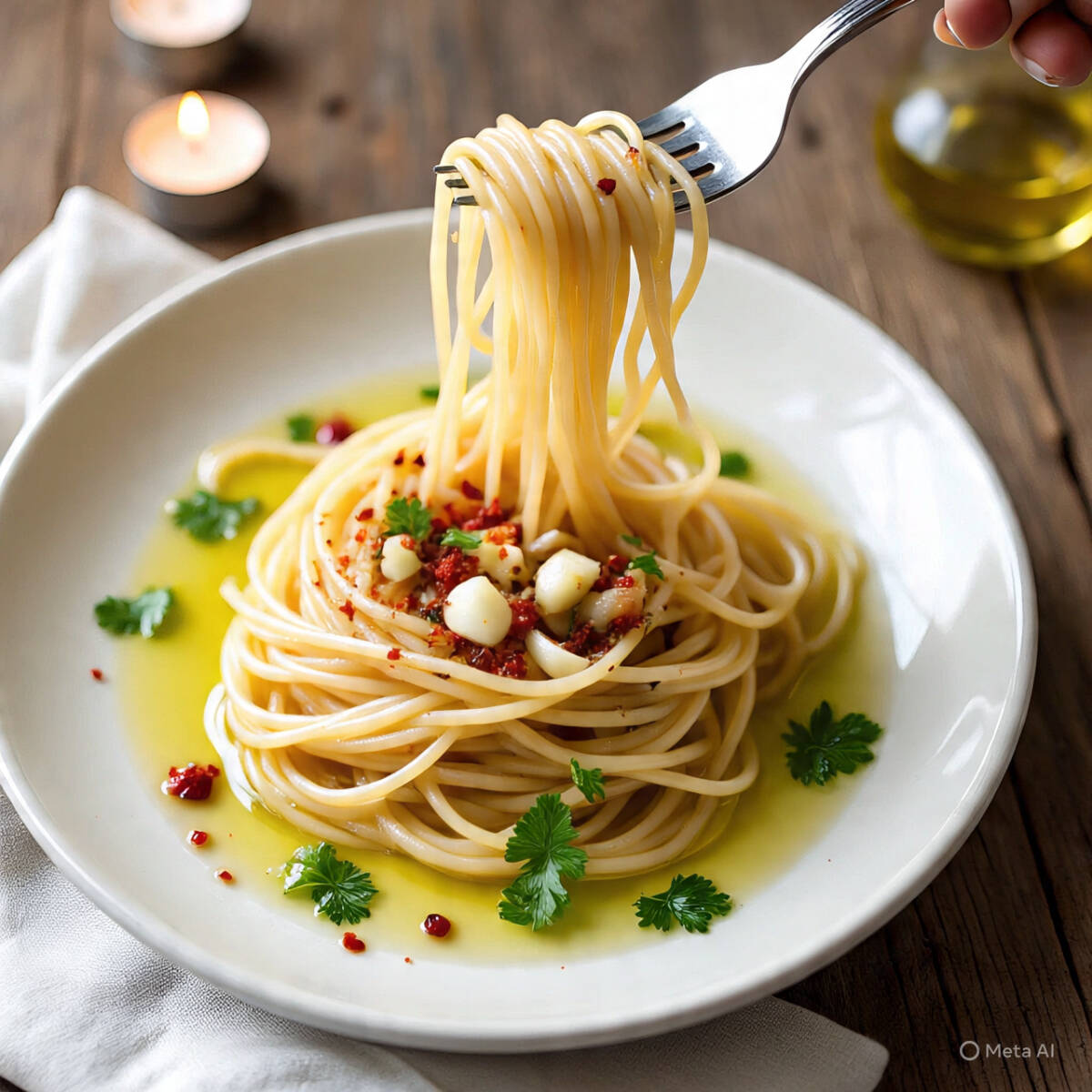 SPAGUETTI AL AJO