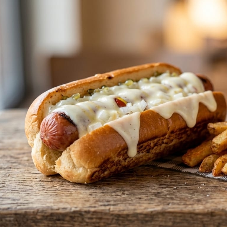 HOTDOG*TOCINO + QUESO OAXACA