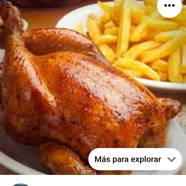 Pollo Entero Dorado + Papa Francesa