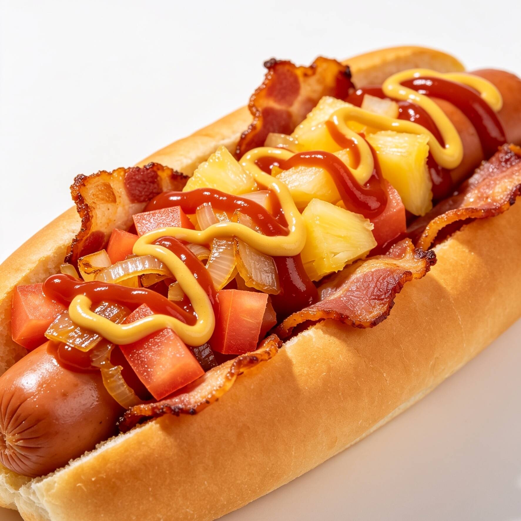 Hot Dogs Hawaiano
