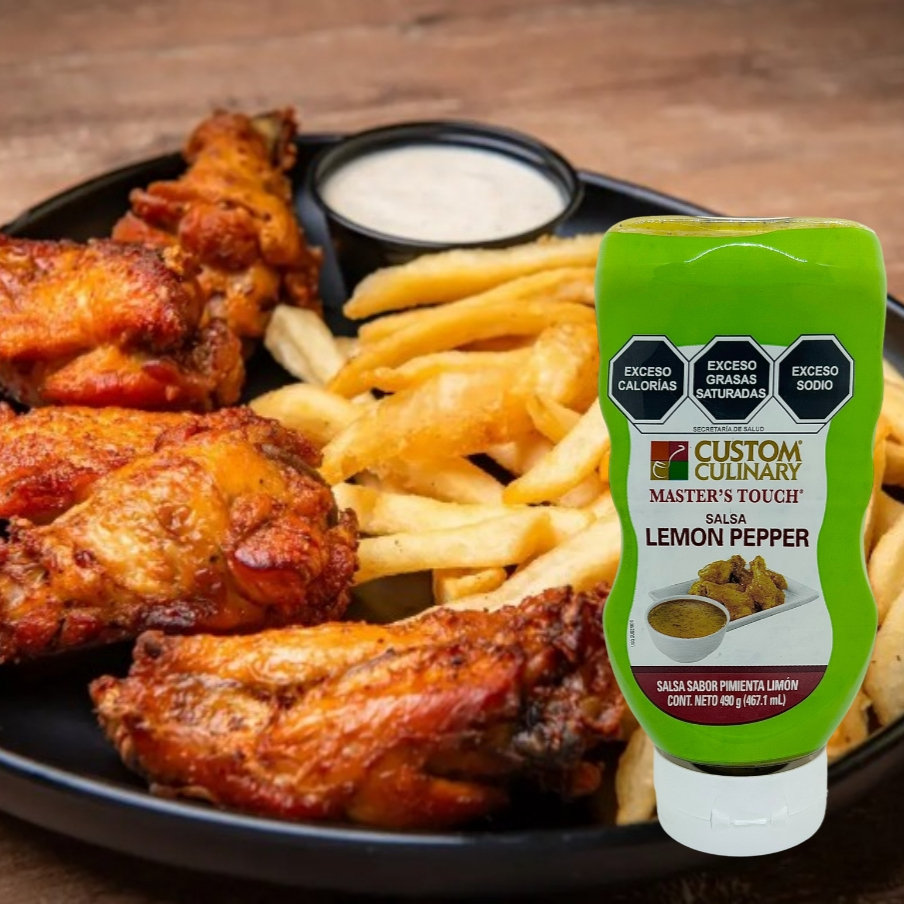 Alitas Salsa Lemon Papper