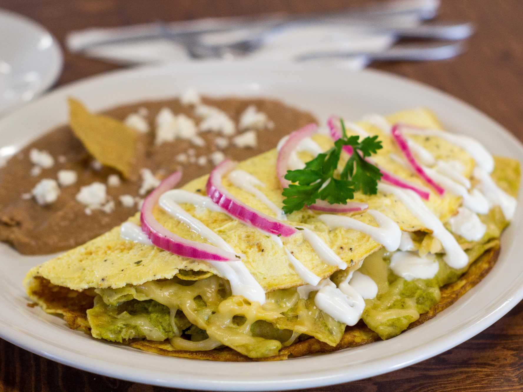 Omelette de Chilaquiles