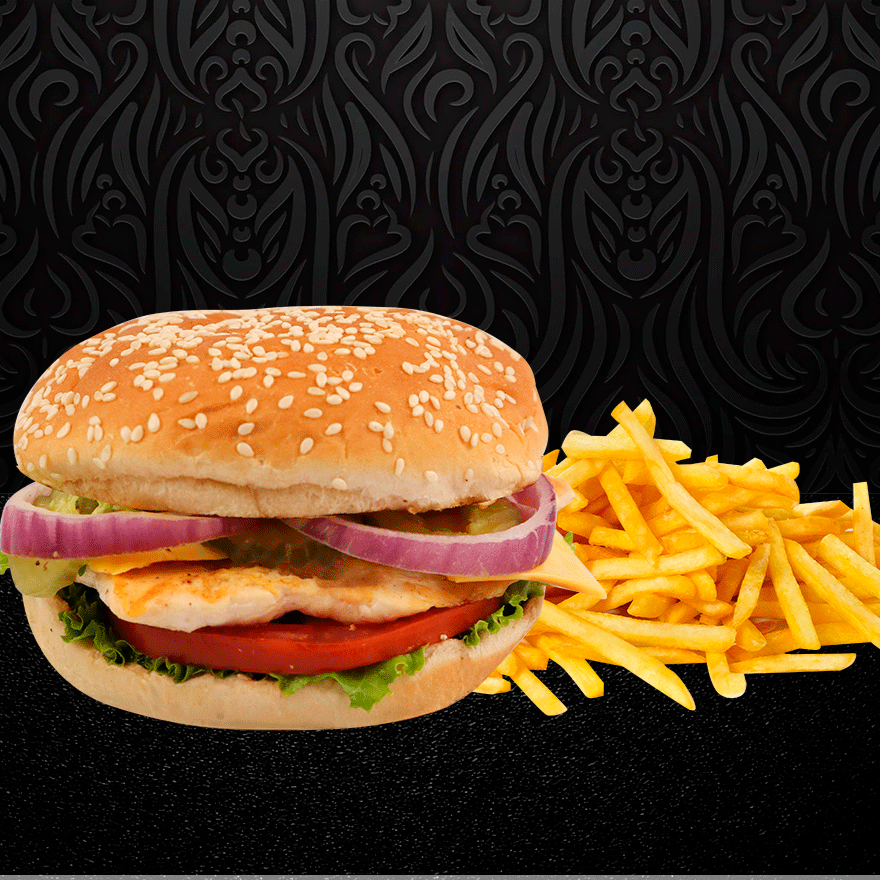 Hamburguesa de Pollo
