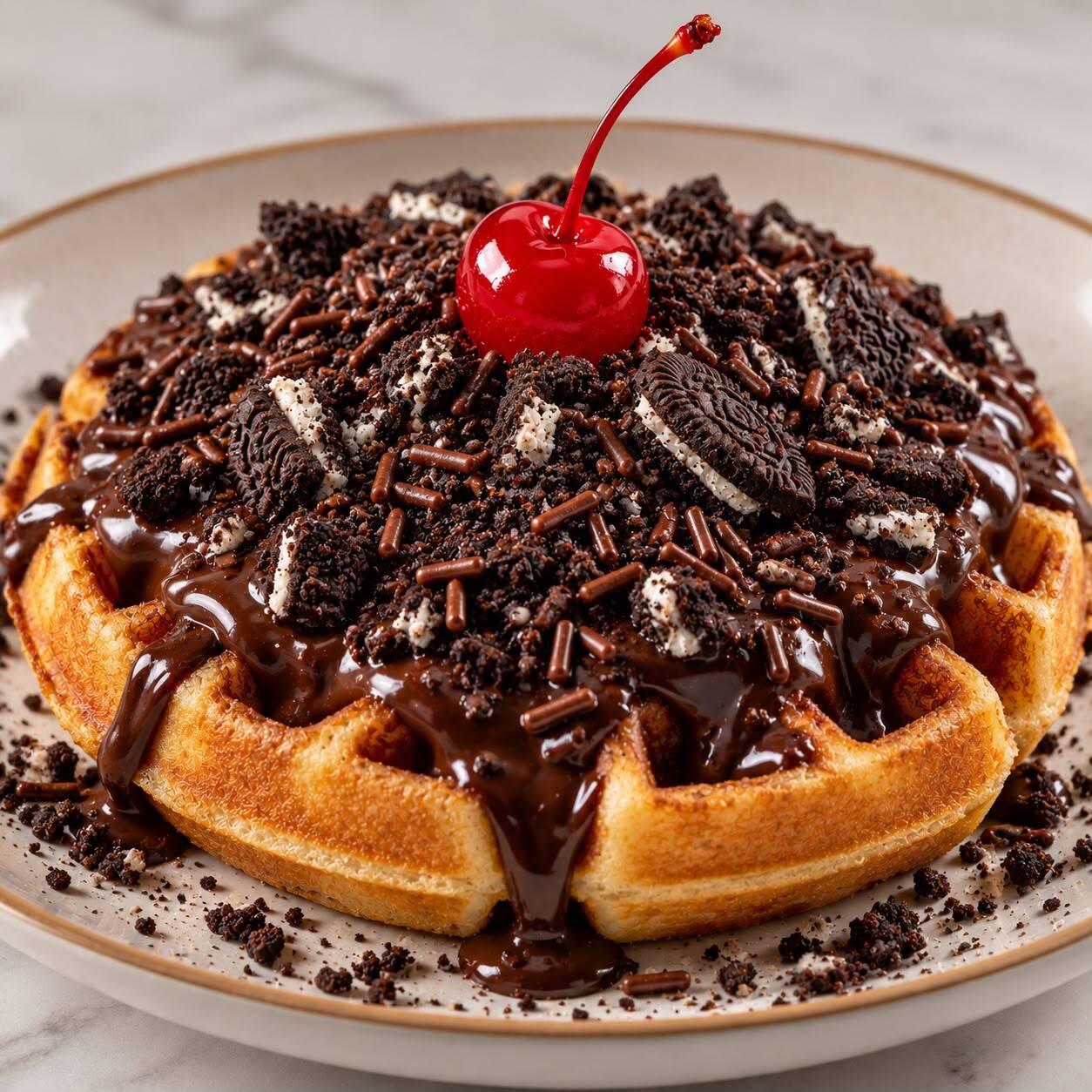 wafle oreo