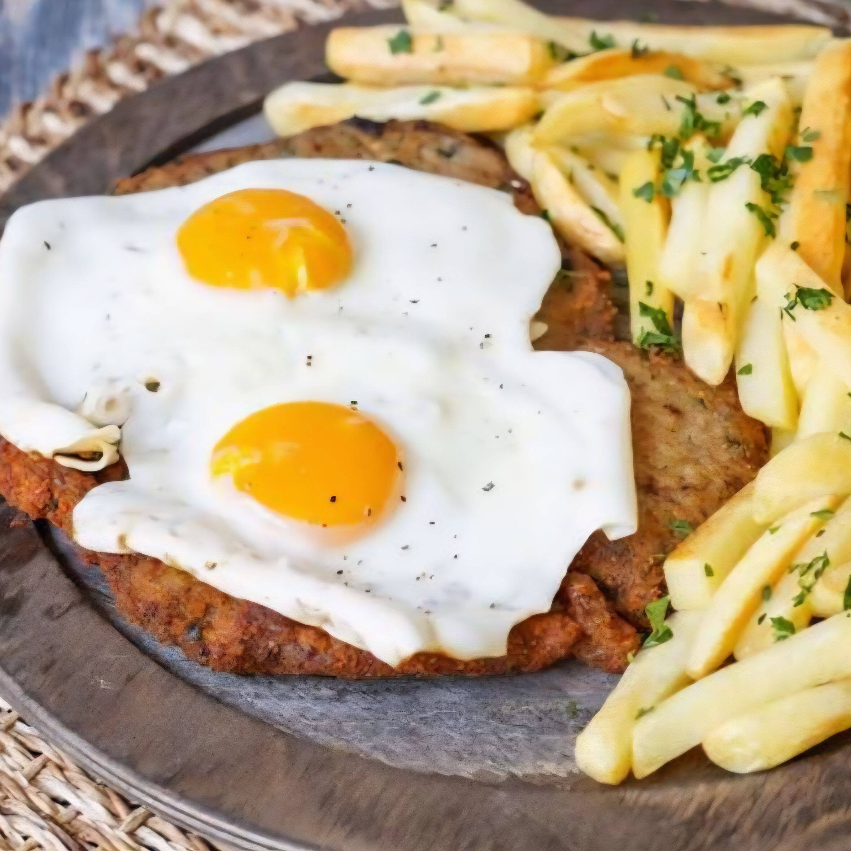 Milanesa a Caballo