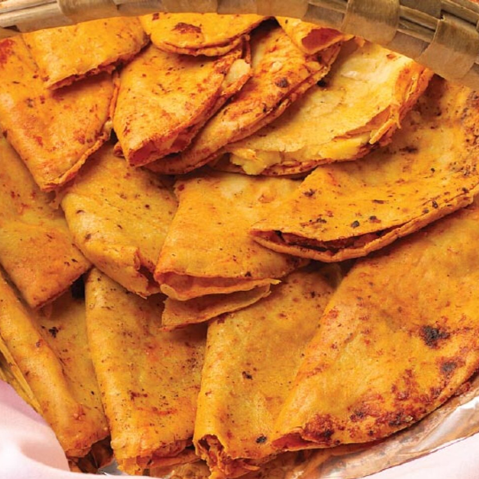 Taco de Frijol con Chorizo Individual