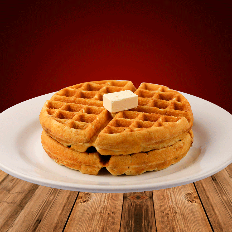 Waffle Sencillo 2 Pz Mermelada
