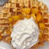 Peach-Waffle