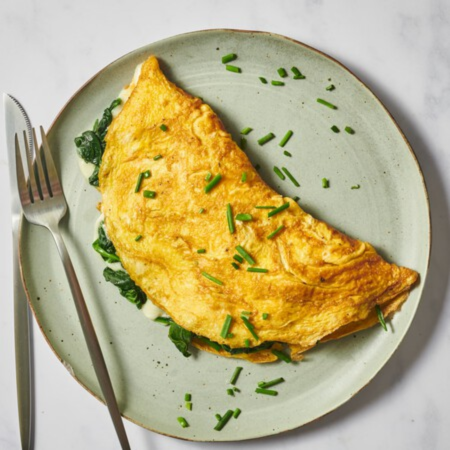 OMELETTE DE ESPINACAS