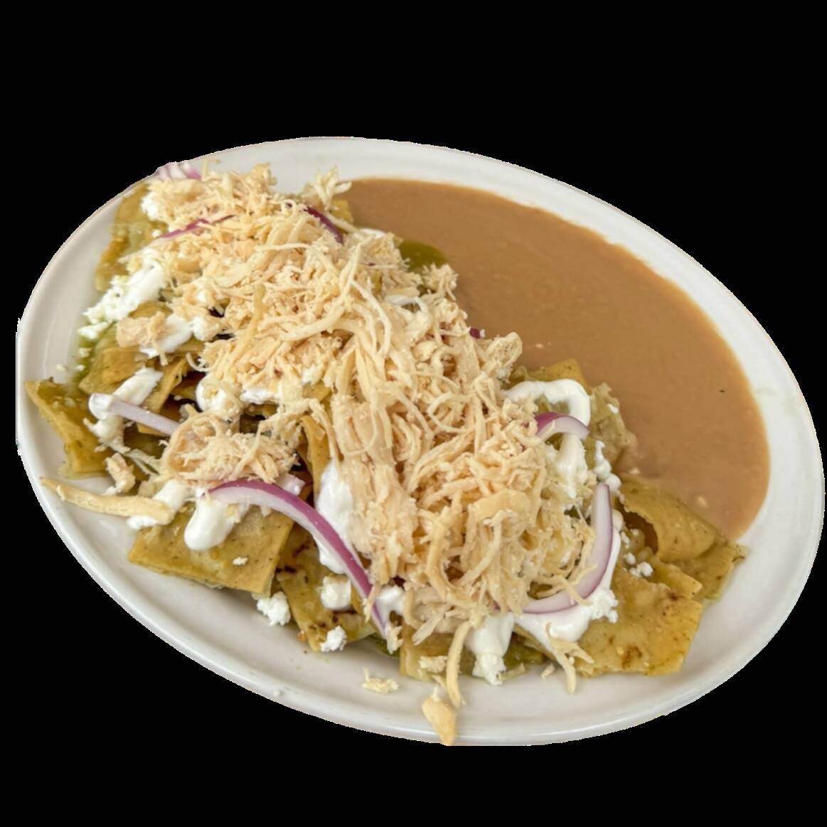 Chilaquiles con Pollo