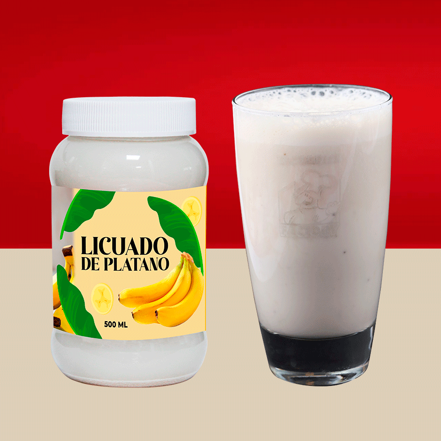 Licuado Platano 500 ml